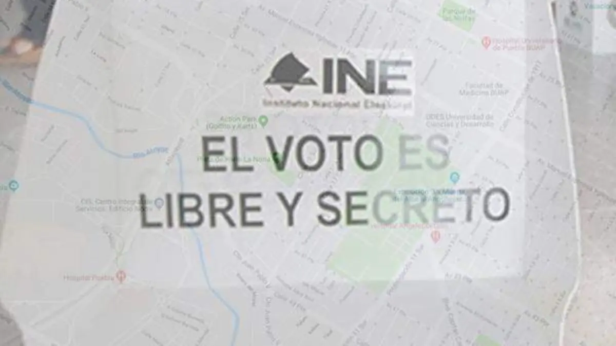 voto libre y secreto